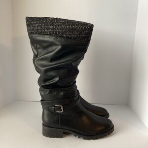 MAURICES: Beverly, tall calf boot size 9 1/2 wide calf